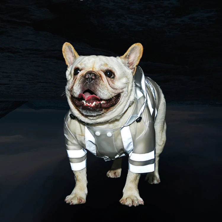 反射ペット服ペットレインコート犬レインコートポンチョ犬超防水レインコートペット用品クロスボーダー|undefined