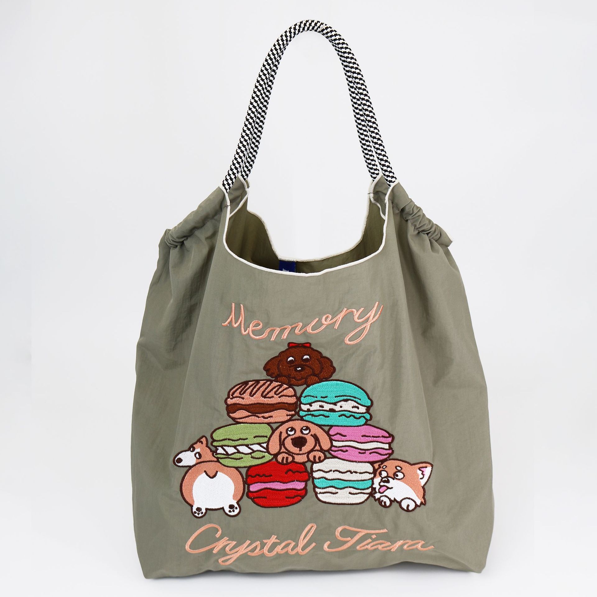 육군 녹색 귀여운 개