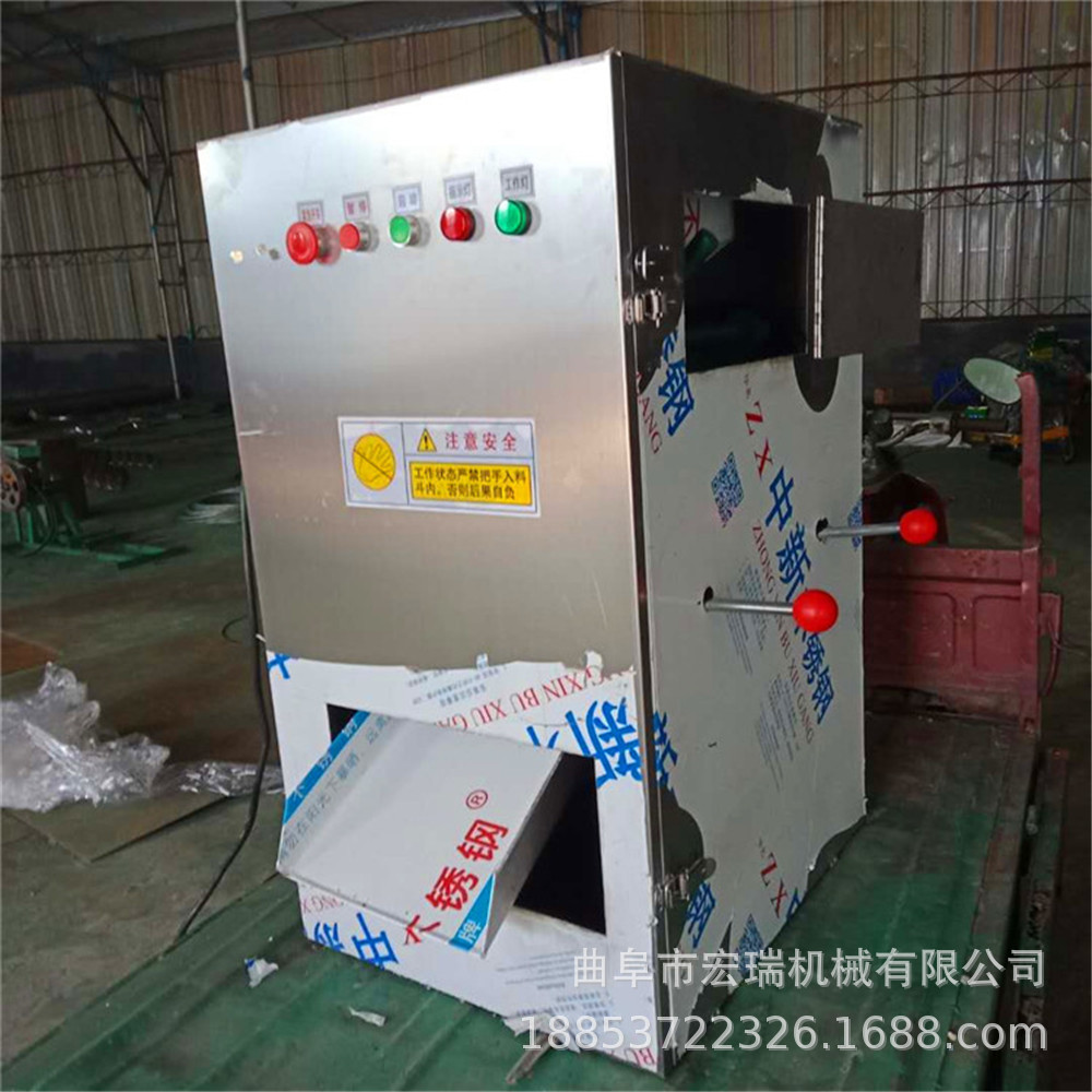 宏瑞牌玉米 高粱 花生米碎粒机价格 破碎机食品加工粮食加工设备3