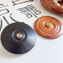 严选紫光檀线香香托香插香座家用室内檀香炉焚香器禅意创意线香插