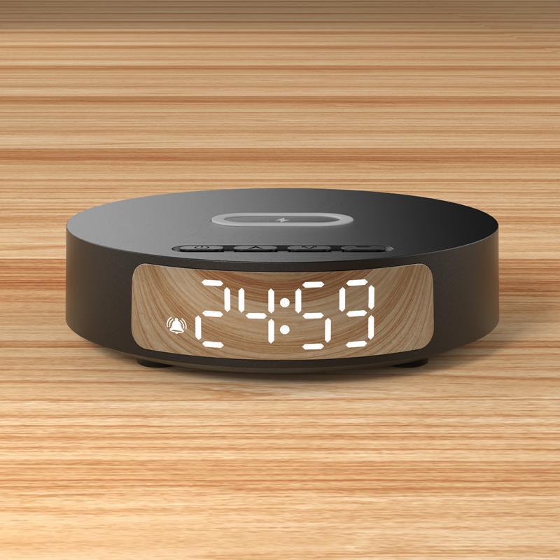 新型時計無線充電多機能15w無線充電目覚まし時計はアップル無線充電器卸売りに適している|undefined