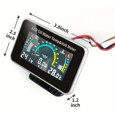 Harvesters, Forklifts, and Diggers, water temperature gauge