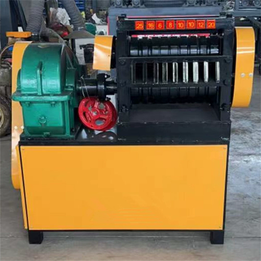 Готовая машина для выпрямления старых стальных стержней, полностью автоматическая машина для выпрямления стальных стержней с несколькими слотами, машина для выпрямления стальных стержней с резьбой 6-28