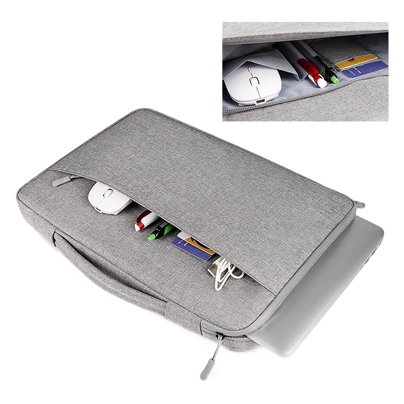 Wholesale portable laptop bag 13.3 inch 15.4 inch 15.6 inch fashion notebook can be printed logo