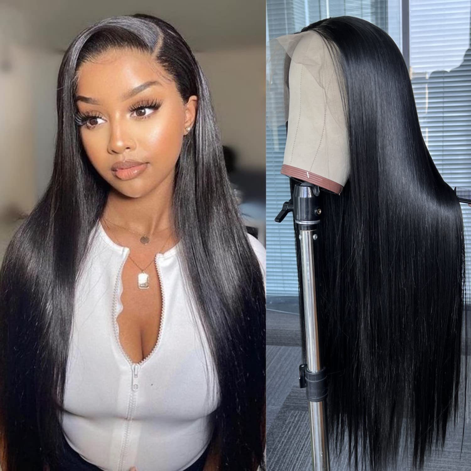 13*4 Former Lace human hair wigs