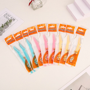 Single eyebrow knife new stainless steel 3 eyebrow knife eyebrow knife gift eyebrow knife scraping knife factory