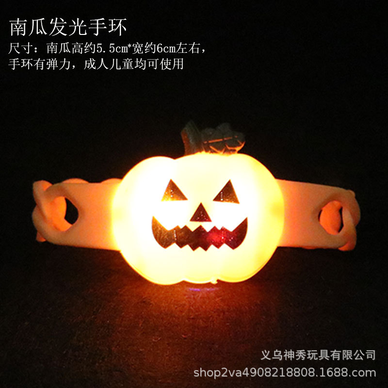 Halloween LED electrónica vela luz apoyos luminosa calabaza Luz Decoración bar fantasma Festival escena diseño decoraciones