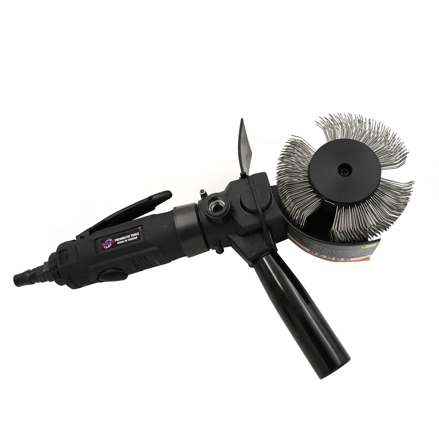 Weilin Pneumatic Sandblasting Machine, Rust Removal Anchor Machine, Rust Removal, Paint Roughness Polishing, Metal Surface Removal Tool