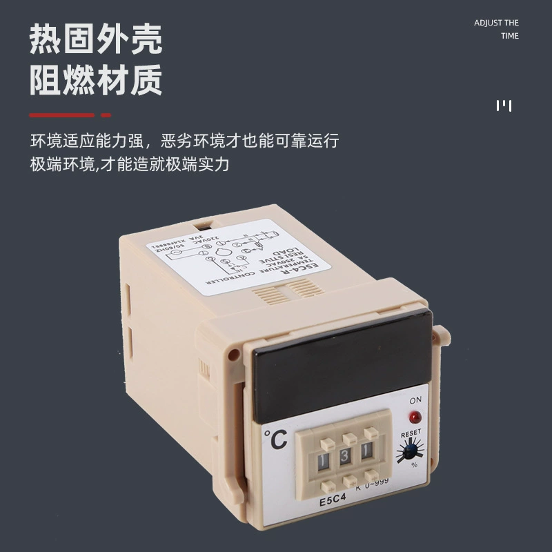 Thermostat, thermometer, controller, E5