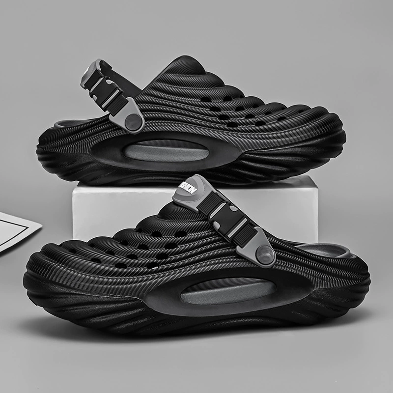 Мужские пещерные туфли носят противоскользящие спортивные тапочки на улице летом