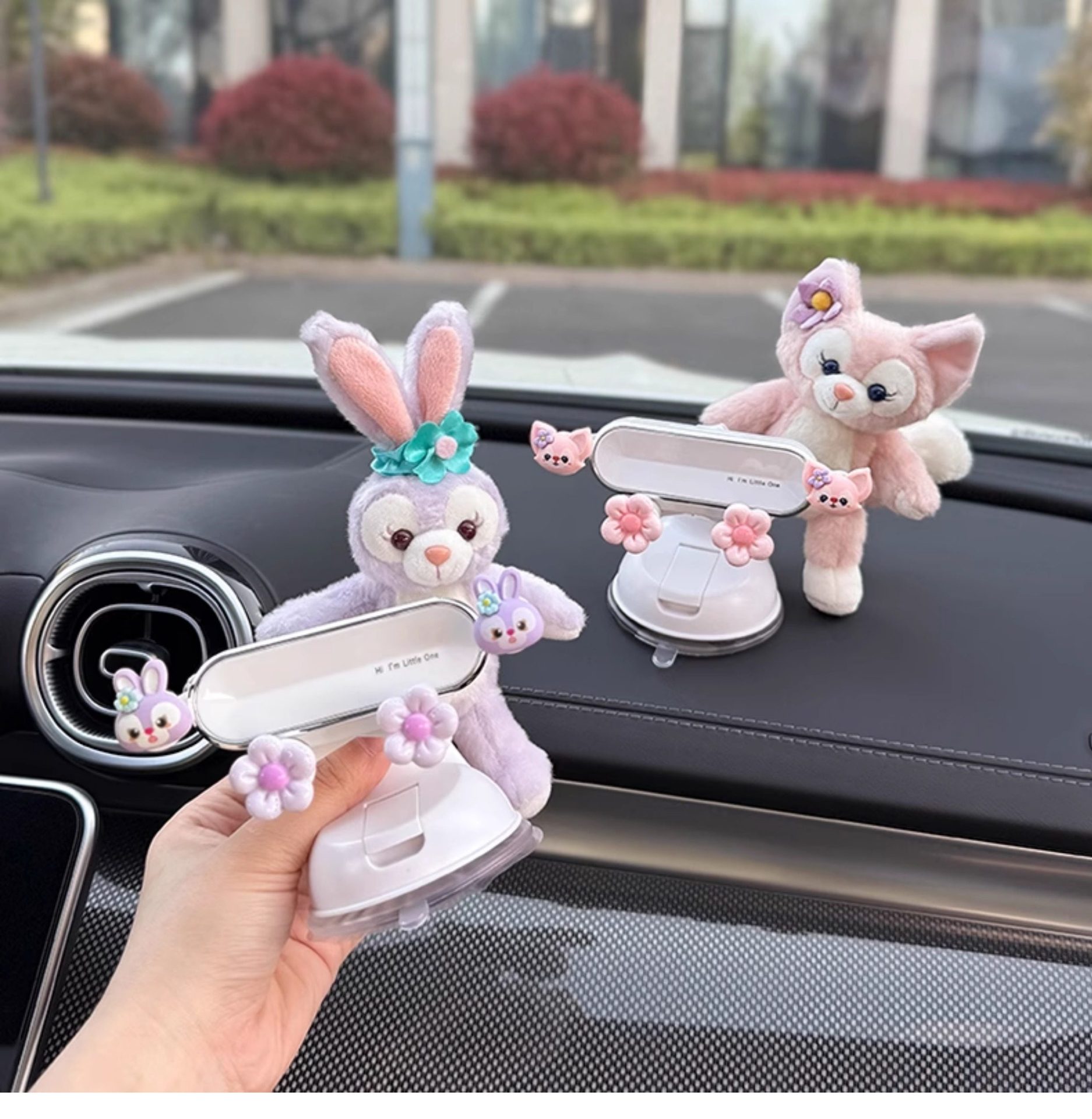 Star Dew Car Phone Holder for Dashboard Suction Cup Mount Navigation Linabell Female Premium Version
