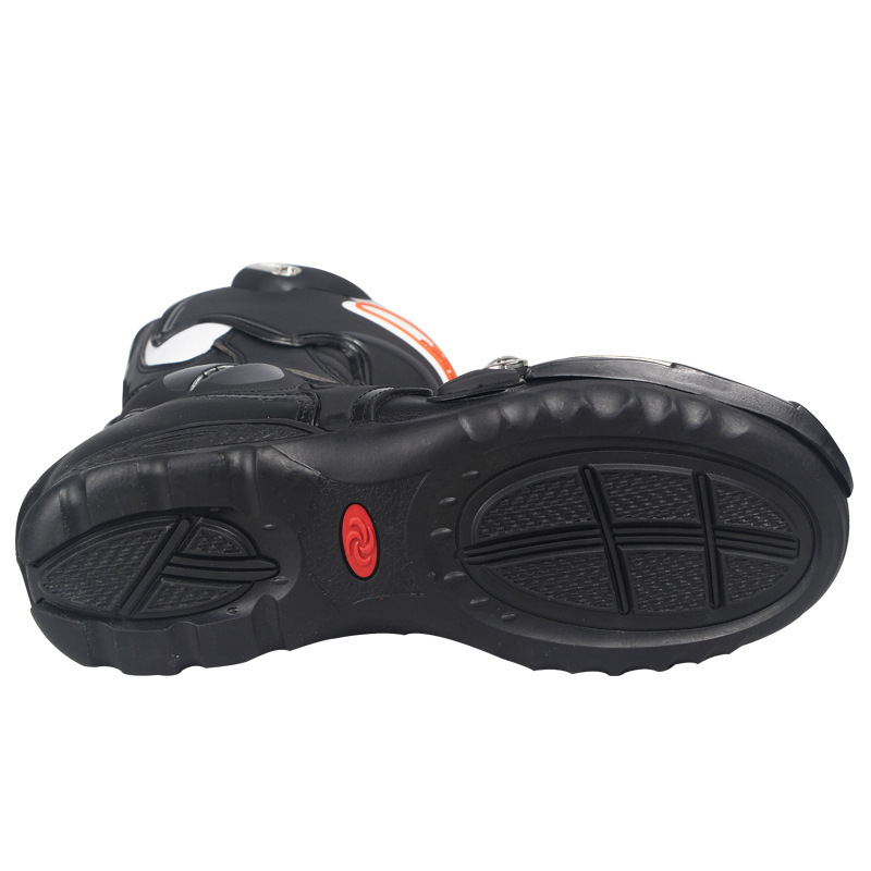 Tribu de montar a caballo de la motocicleta zapatos de los hombres fuera de la carretera zapatos de carreras botas largas Caballero de la motocicleta Zapatos resistentes a la caída de cuatro estaciones