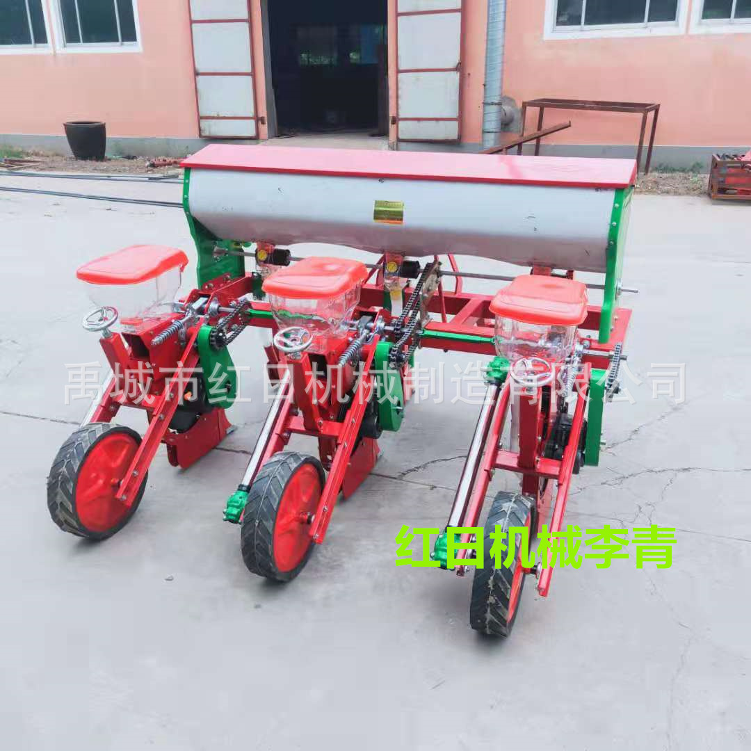 3行悬浮式玉米播种机   出口小麦玉米大豆荞麦精播机  蔬菜播种机