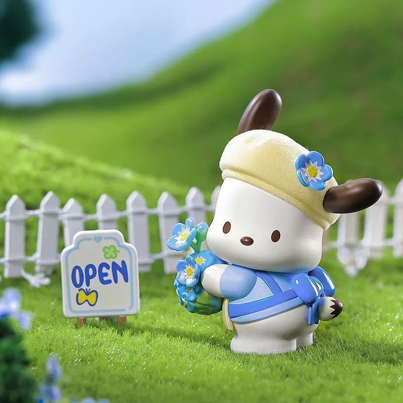 Минифигурка Sanrio Pochacco, коллекционная игрушка в слепой коробке 7–9 см, подарок на день рождения
