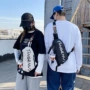小众男士男生运动单肩包