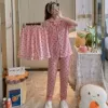 Трёхпредметный комплект кардиган, Розовые сердечки