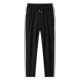 Three-stripe Summer Thin Men's Ice Silk Pants Casual Fashion Loose Large Size Pants Outdoor Sports Ice Silk Pants for Men