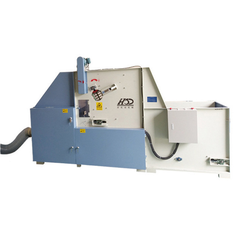 Abridor de algodón de alimentación automática fábrica al por mayor de algodón PP máquina de llenado de algodón de alimentación de peluche de juguete abrelatas de algodón de pino