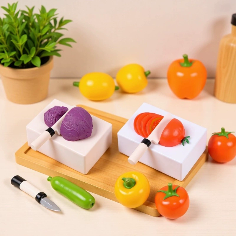 Миниатюрные фигурки фруктов и овощей для кукольного домика и игровой кухни