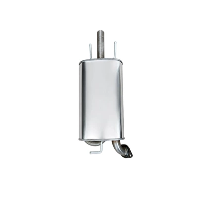 high-temperature resistant mid-rear section thickened: Exhaust pipe