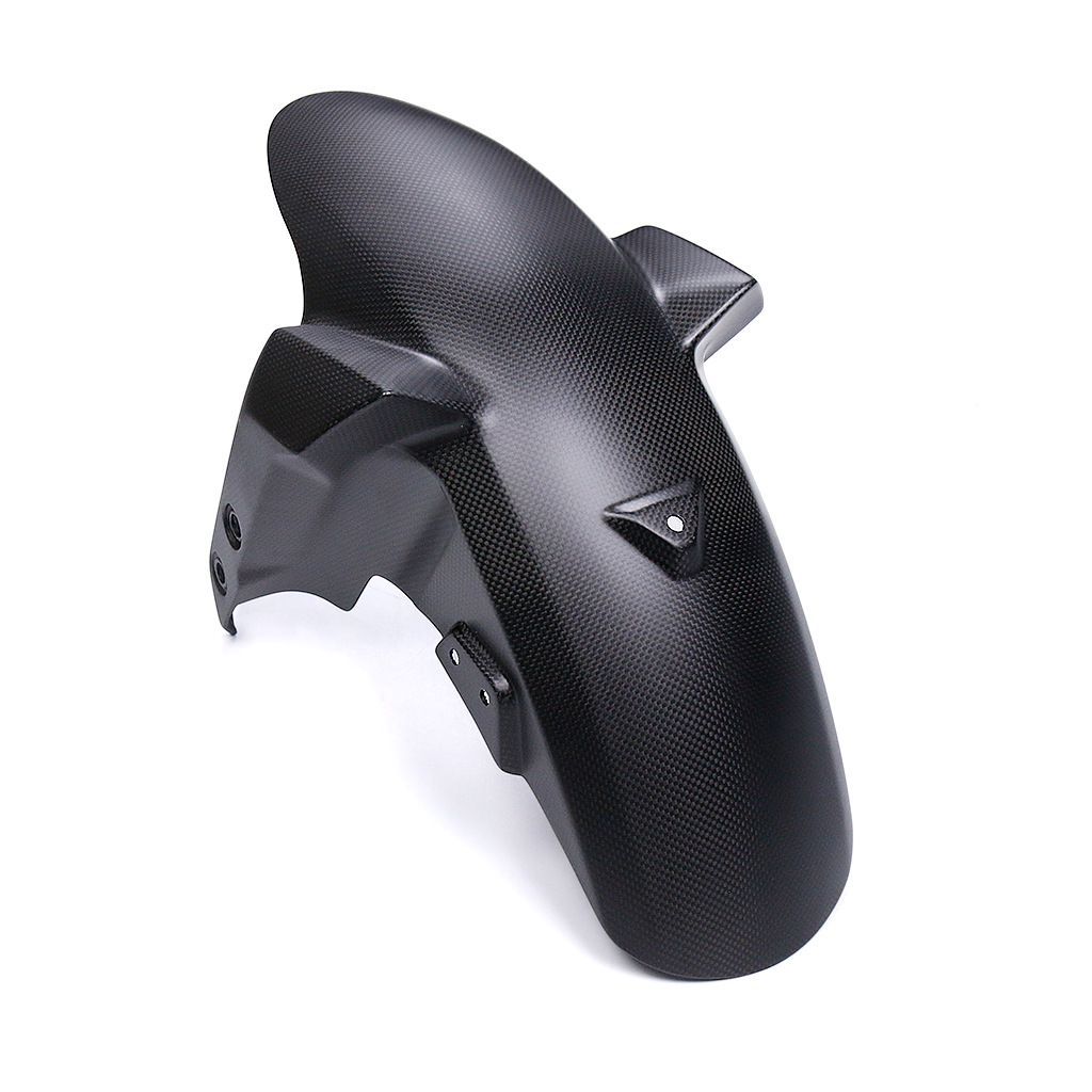 Suitable for YAMAHA Yamaha MT09 FZ09 motorcycle modified carbon fiber front fender soil removal plate shell