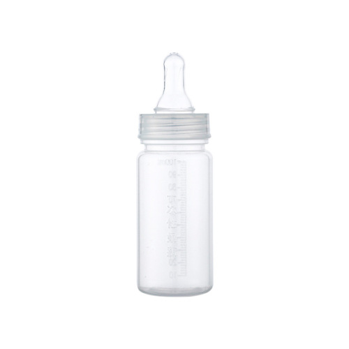 Paibabet newborn disposable pp milk bottle straight with scale disposable baby bottle 100ml73233