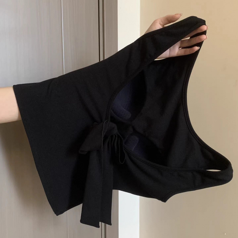 블랙/가슴 패드 포함 [여름 신상품-핫셀링 모델]