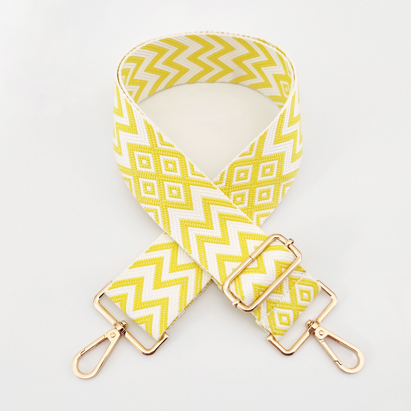 Women'S Gender Fashion Style New Colorful Wide Shoulder Straps Purse Accessories Strap Adjustable Shoulder Crossbody Replacement Burden Reduction Long Strap