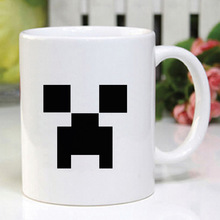 我的世界周边水杯动漫游戏马克杯二次元苦力生日礼物简约陶瓷杯子