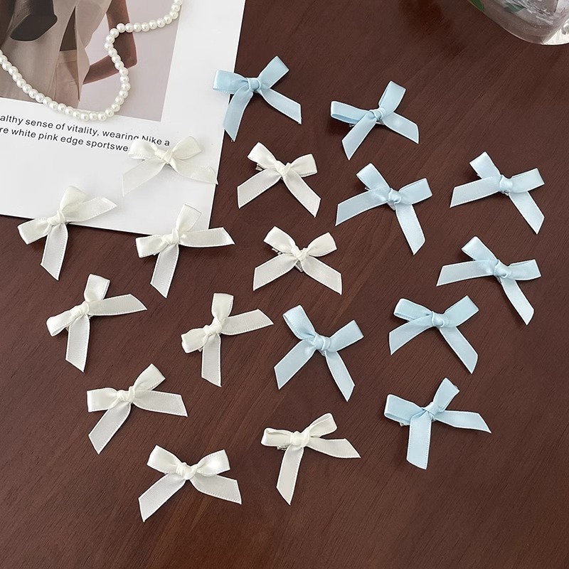 Pinza para el cabello con lazo de ballet coreano, horquilla de niña dulce, clip lateral lindo, clip de pico de pato de temperamento, tocado al por mayor