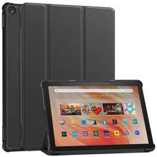 Fire HD 10 2023款三折支架 适用于亚马逊带休眠吸屏保护套