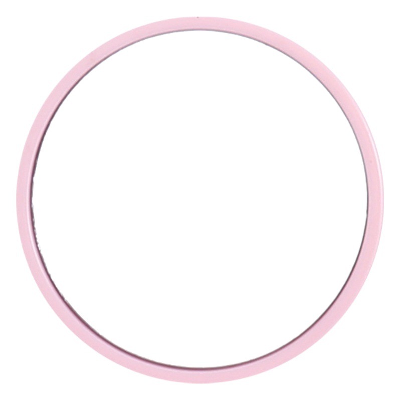 Ronda HD espejo pequeño espejo de plástico imprimible LOGO espejo portátil maquillaje pequeño espejo al por mayor