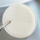 Factory wholesale independent packaging round pinhole cosmetic cotton printing pattern independent packaging cleansing Cotton