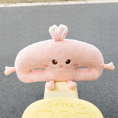 Vehicle Anti-Collision Head Protection Pad: Elektromobil üçün bamper qoruyucu yastıqlar - pink-rabbit-20-45cm