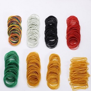 ✅ Whole Batch of 30kg Pieces of High-Elastic Rubber Bands, Durable Yellow Rubber Bands, Cowhide Bands, Industrial Rubber Bands