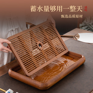 Tea Tray for Home Use 2025 New Small Solid Wood Rosewood Dry Tea Table Tray Living Room Water Storage Tea Sea