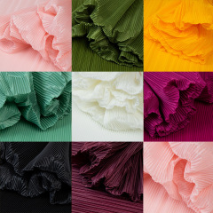 Polypleated textured fabric floral bouquet gift box for wedding banquet decoration packaging hand-molded shaping fabric