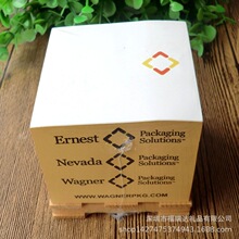 境外热销广告便利贴即时贴N次便条贴四面彩印便利贴纸砖便签贴定