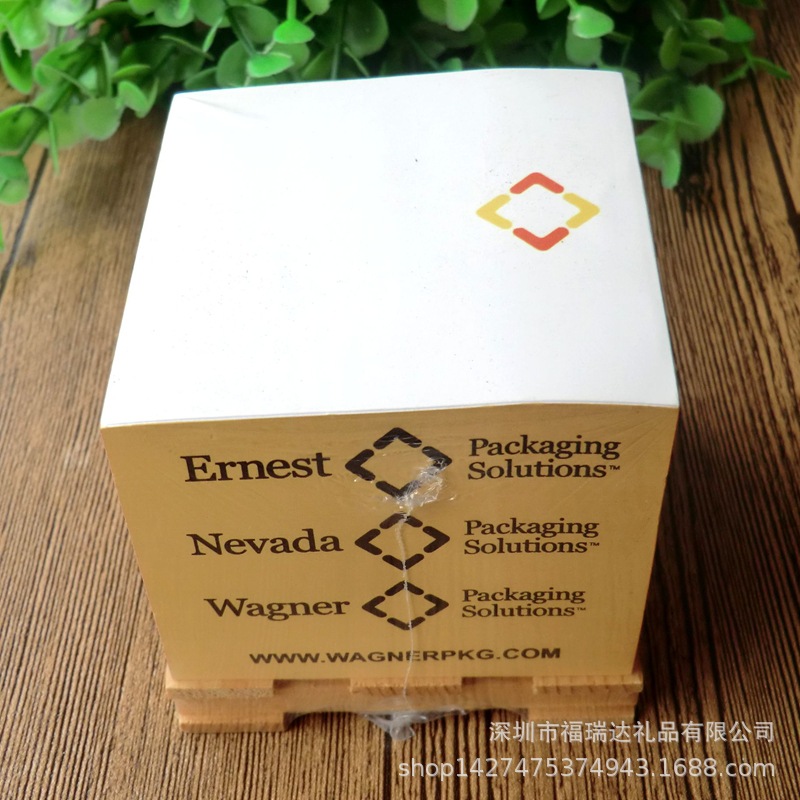 境外热销广告便利贴即时贴N次便条贴四面彩印便利贴纸砖便签贴定