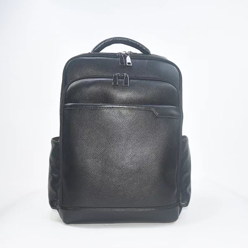 The first layer of leather men's large backpack backpack business travel travel backpack multi-functional travel bag