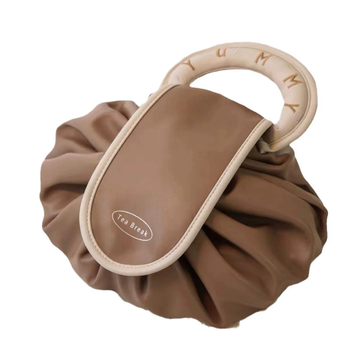 Чемодан косметичка Donut drawstring плечевой сумки, деталь Tea Break, маленькие и крупные размеры