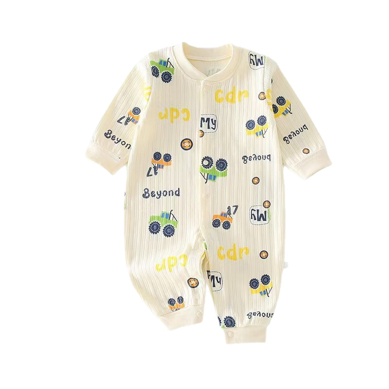 106059819@qq.com Baby Clothes, Class A, Spring, Autumn, Winter Newborn Romper, Jumpsuit, Unisex Baby Pajamas, Outerwear, Home Wear_voghion.com