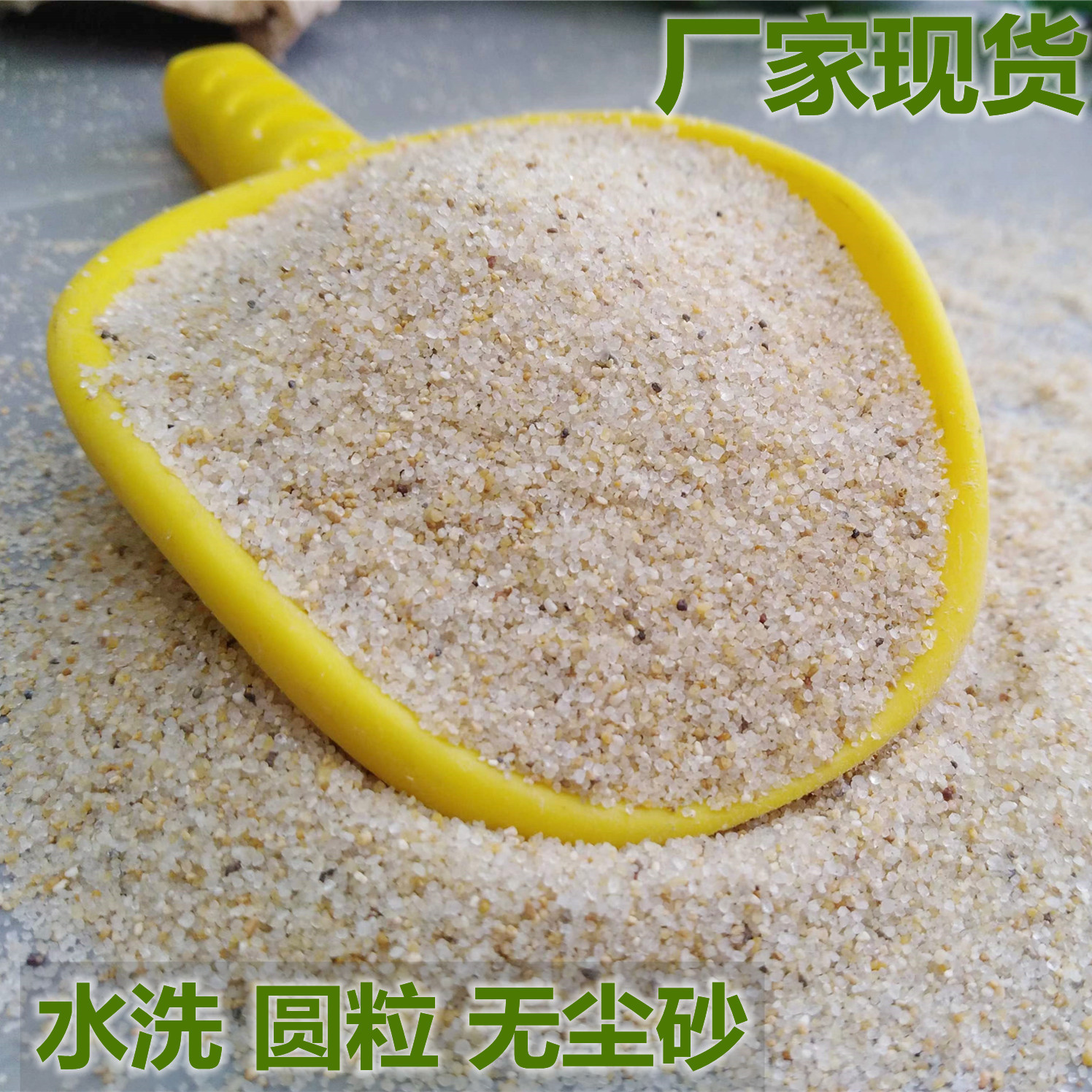 水洗白海砂儿童游乐园海沙上海白沙沙画用细沙学校跳远沙