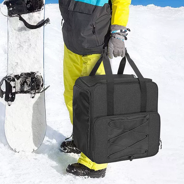 European standard ski bag, helmet storage, ski boot bag, PPWR sports tote bag, custom ski bag