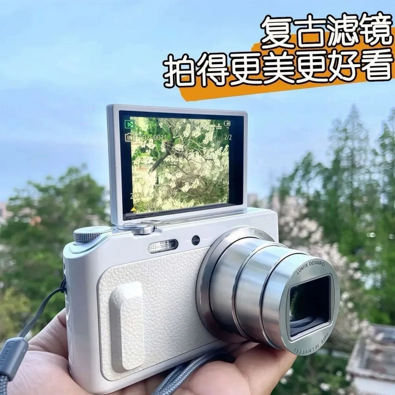 Камера Polaroid с дисплеем-перевертыш 2025 года, HD CCD, цифровая, новая школа, студенческая камера