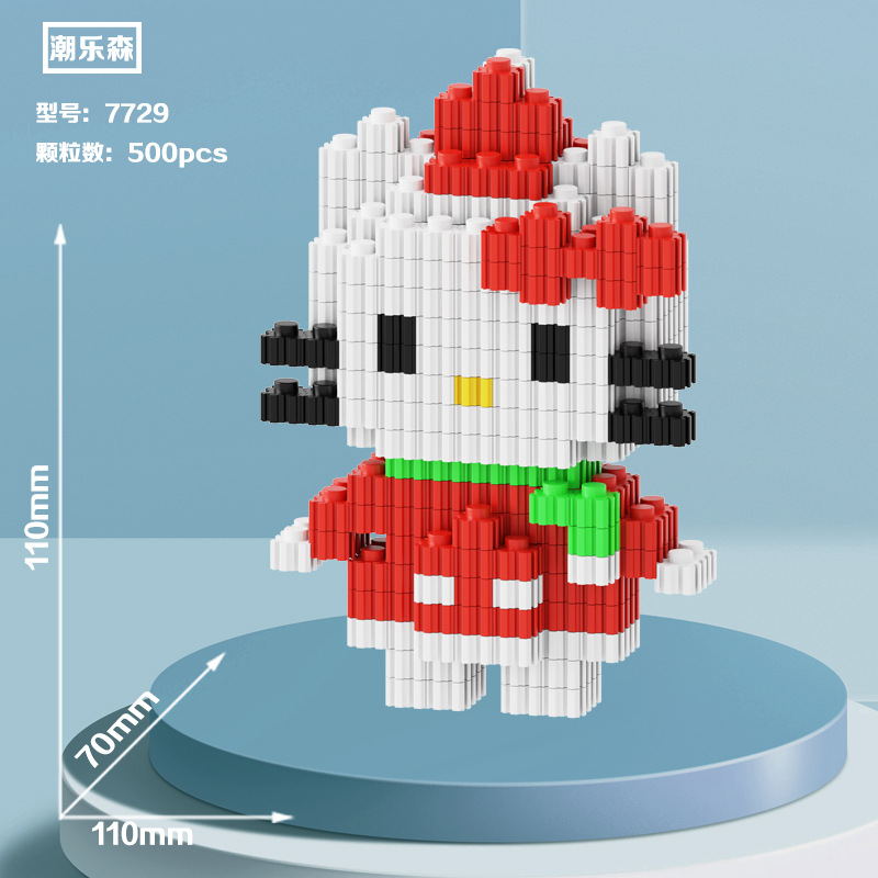 Noche puesto en el mercado de suministro al por mayor de partículas de diamante en miniatura bloques de construcción de juguete de montaje de partículas juguetes regalo educativo descompresión