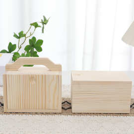 木质手提伴手礼木盒喜糖盒实木伴手礼盒结婚回礼伴娘礼品礼盒