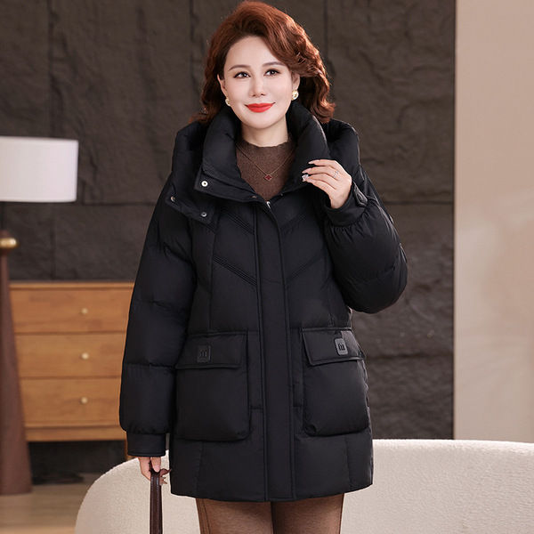 Winter velvet fashionable down jacket