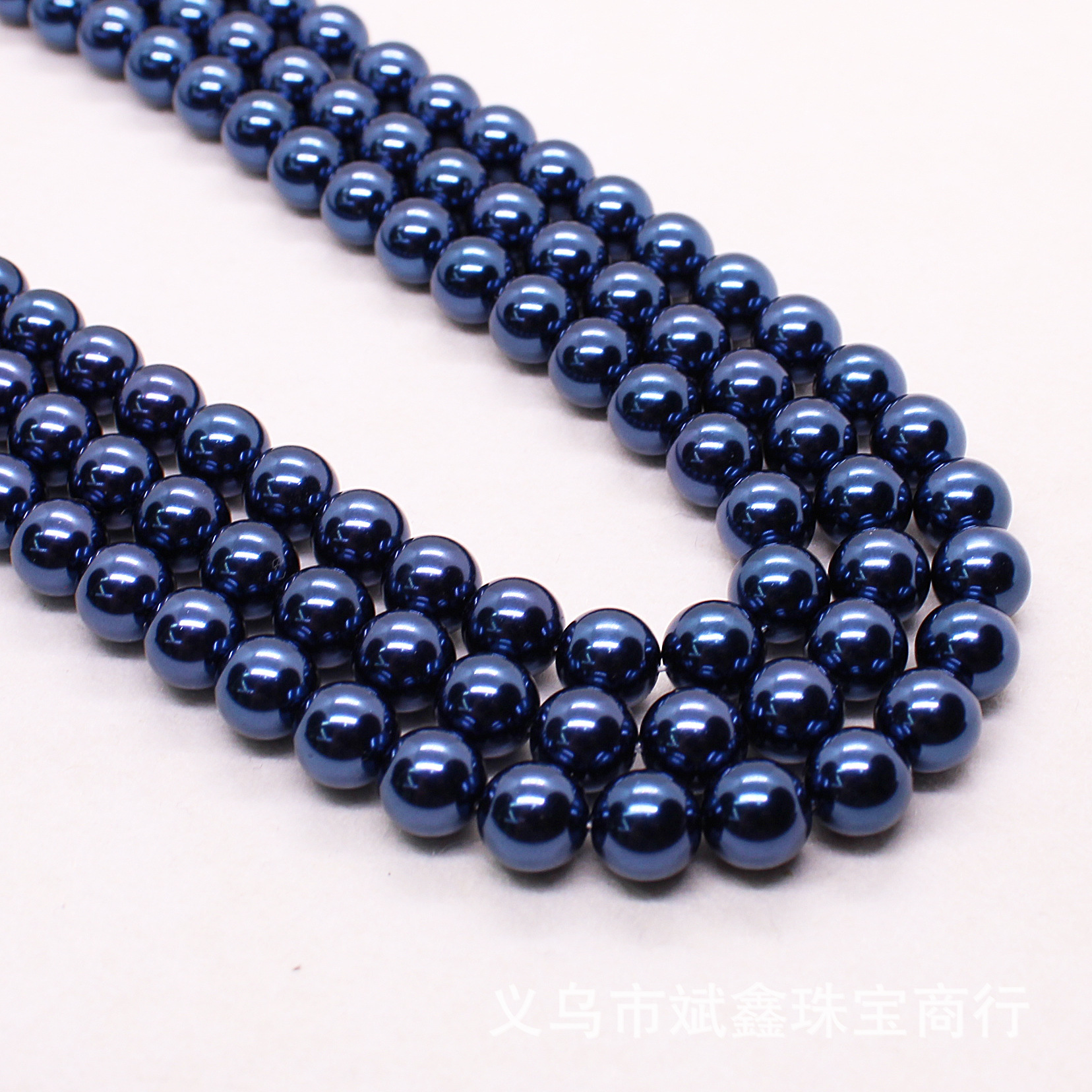 斌鑫ジュエリー7a高品質施家瑠璃真珠散珠直孔貝殻真珠diyアクセサリー部品バッチ