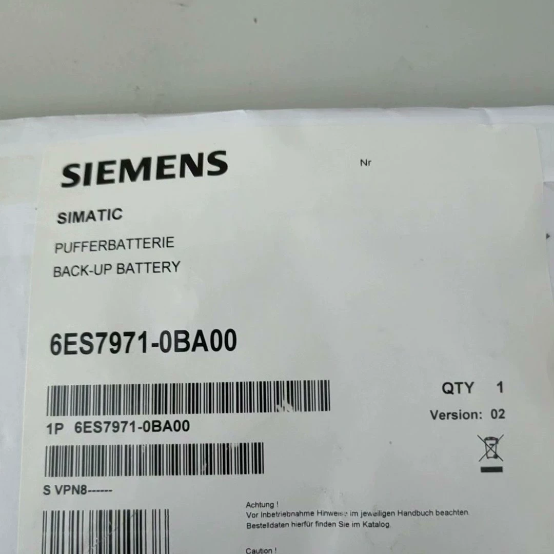 6ES7971-0BA00 S7-400 SL-360 TL-5903 3.6V литиевые Siemens Siemens